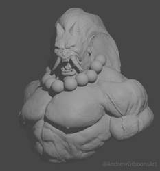 Oni bust