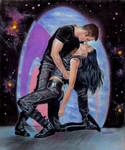 Farscape's John and Aeryn by Catluckey