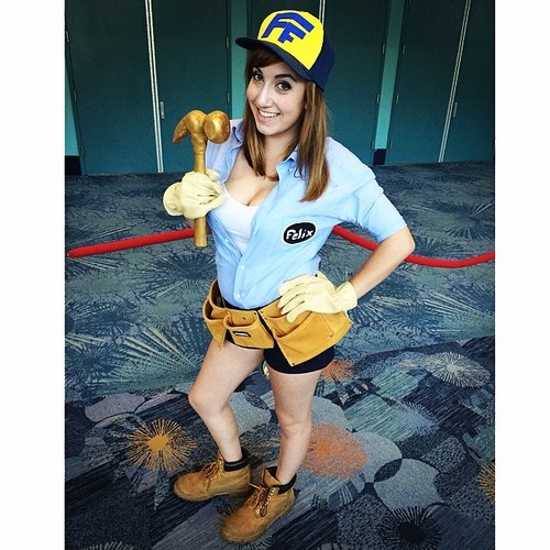 Female Fix-It Felix Jr. Cosplay