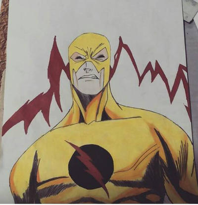 Line Drawing Reverse Flash Reverse Flash by DecadeTheHedgehog on DeviantArt