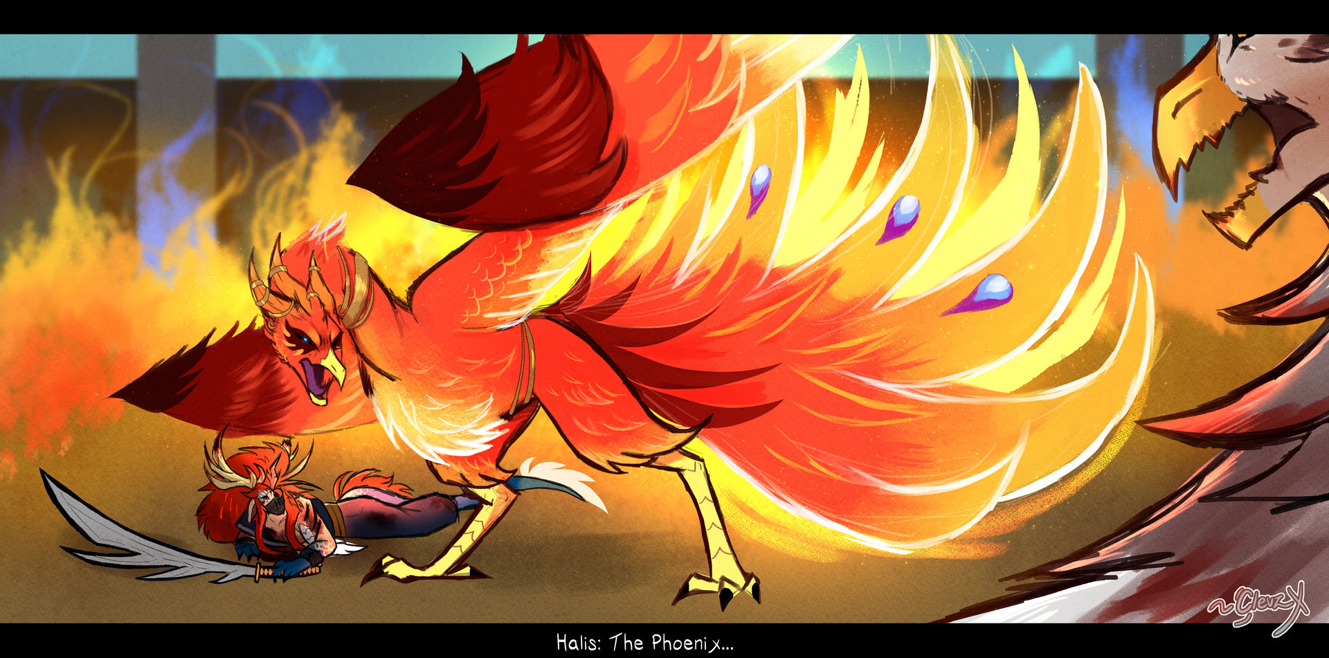 Inferna VS Halis by ClevzX on DeviantArt