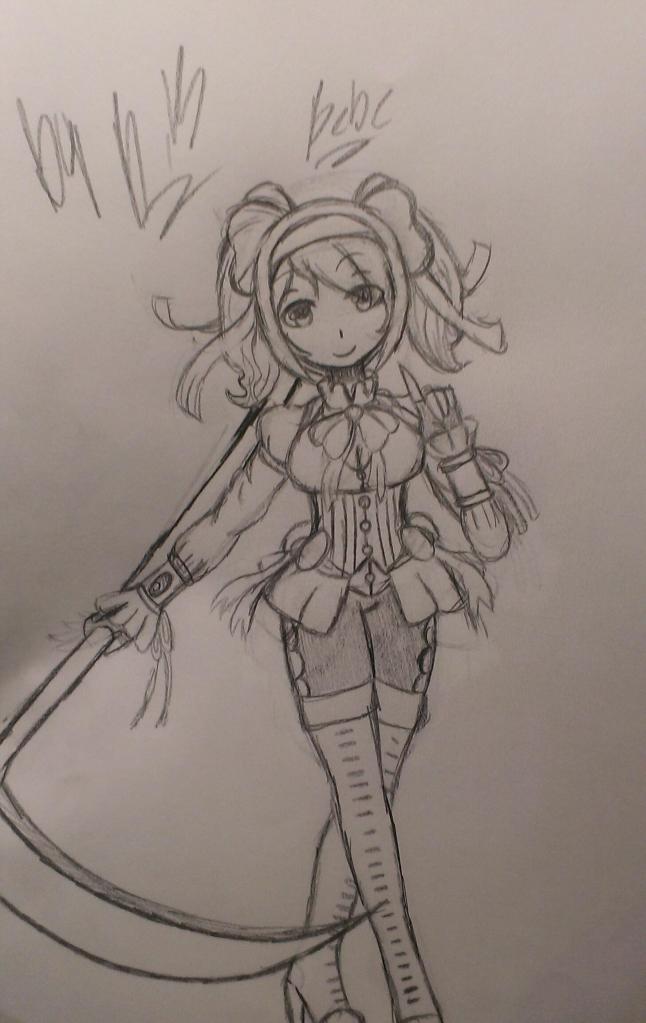 Madoka Magica drawing style :3