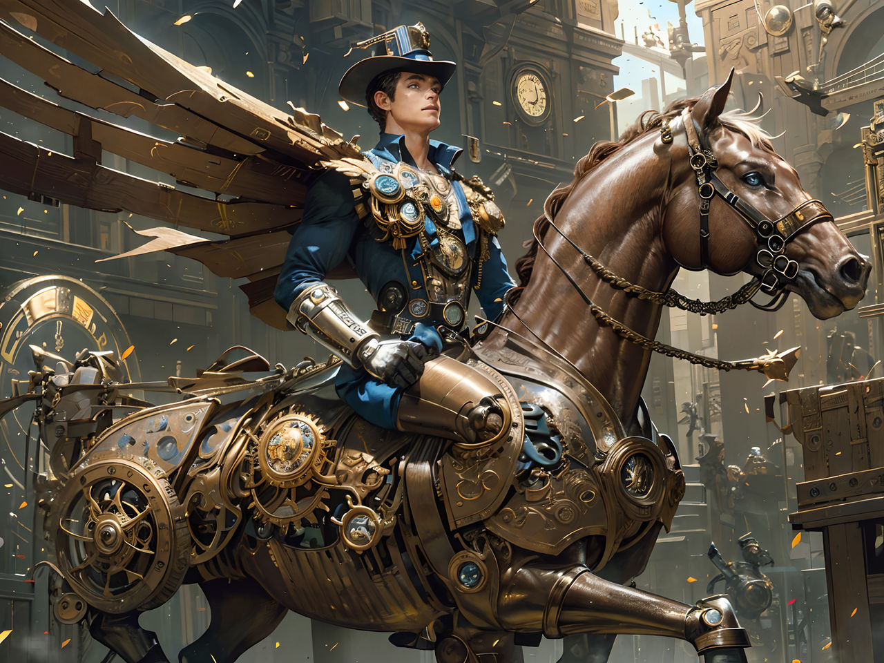 Human Clockwork Clockwork Hero by TwilightPerpetual on DeviantArt