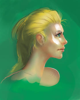 Blonde girl