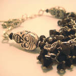 Black Rain Bracelet by spoiledrockin