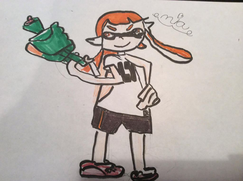 Inkzilla Inkling Inkling by Miathepirateking on DeviantArt