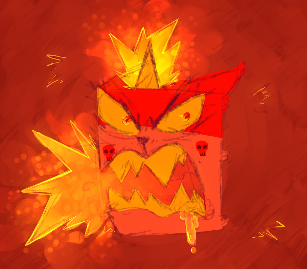 Angry Unikitty by dorito-dude on DeviantArt