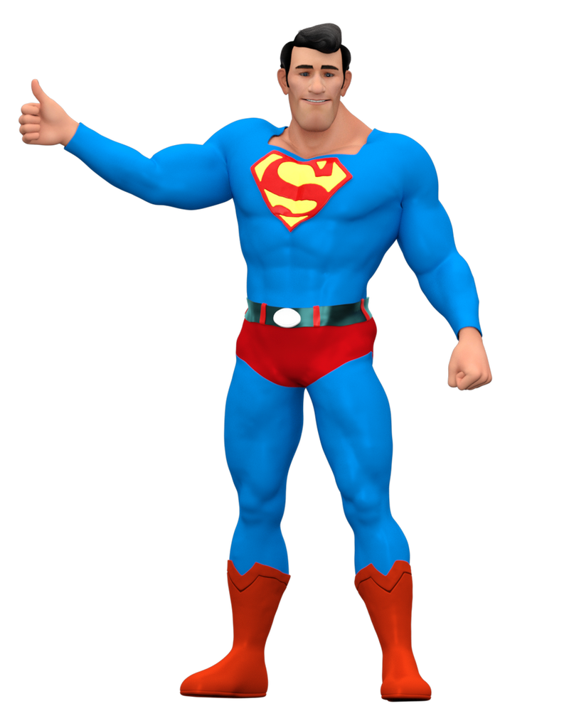 cartoon Superman by dim35 on DeviantArt