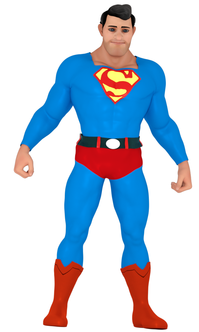 cartoon Superman by dim35 on DeviantArt