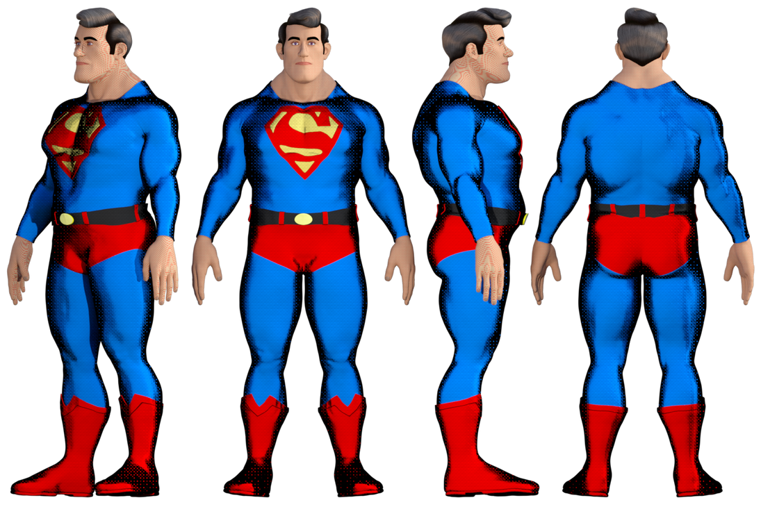 cartoon Superman by dim35 on DeviantArt