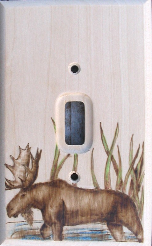 Second Moose Switch Plate