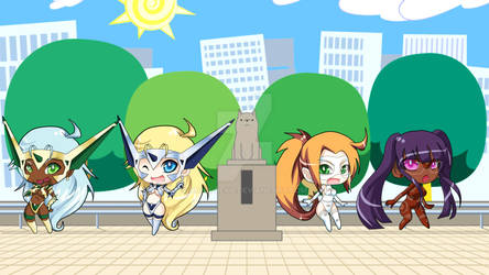 The girls Chibi-005