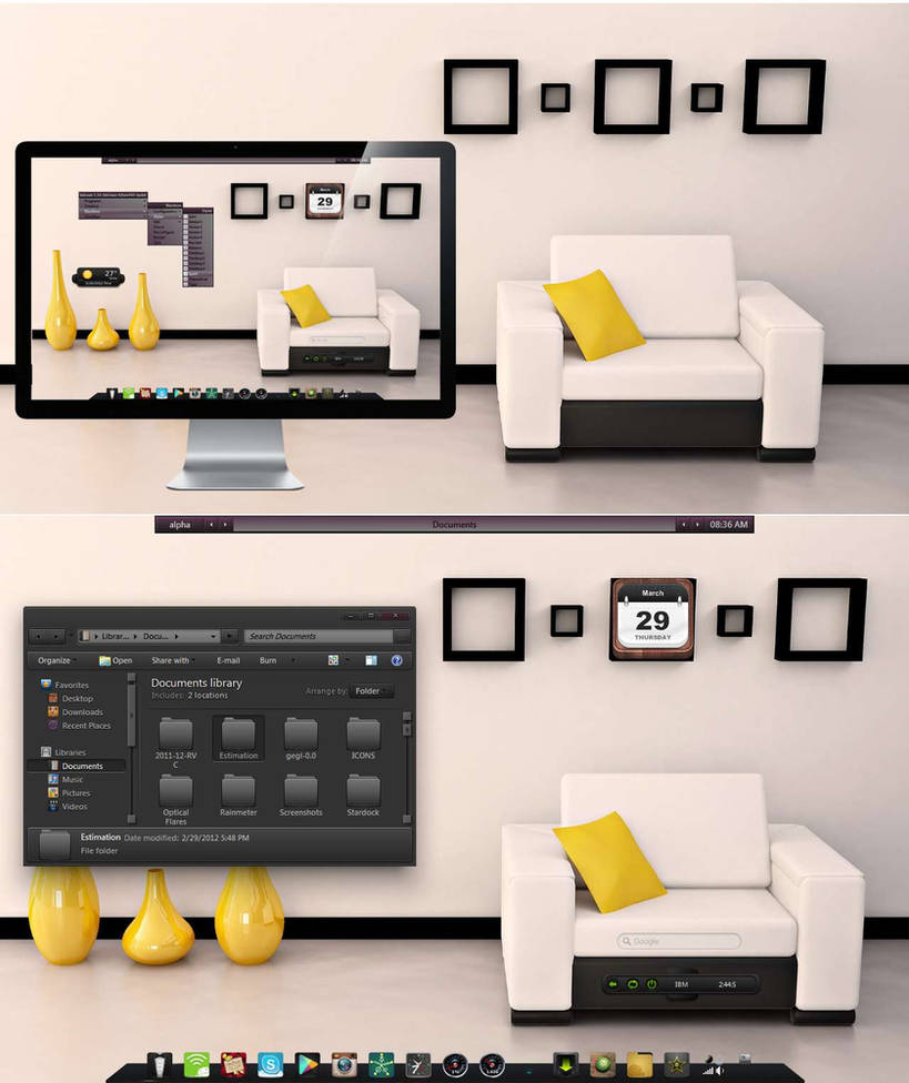 Relax a bit - my current BBLean Desktop by AarViCee on DeviantArt