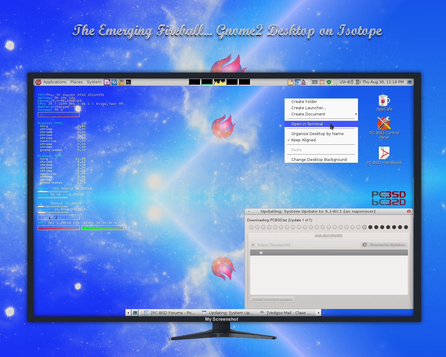 The Emergence - My Gnome2 Desktop on Isotope