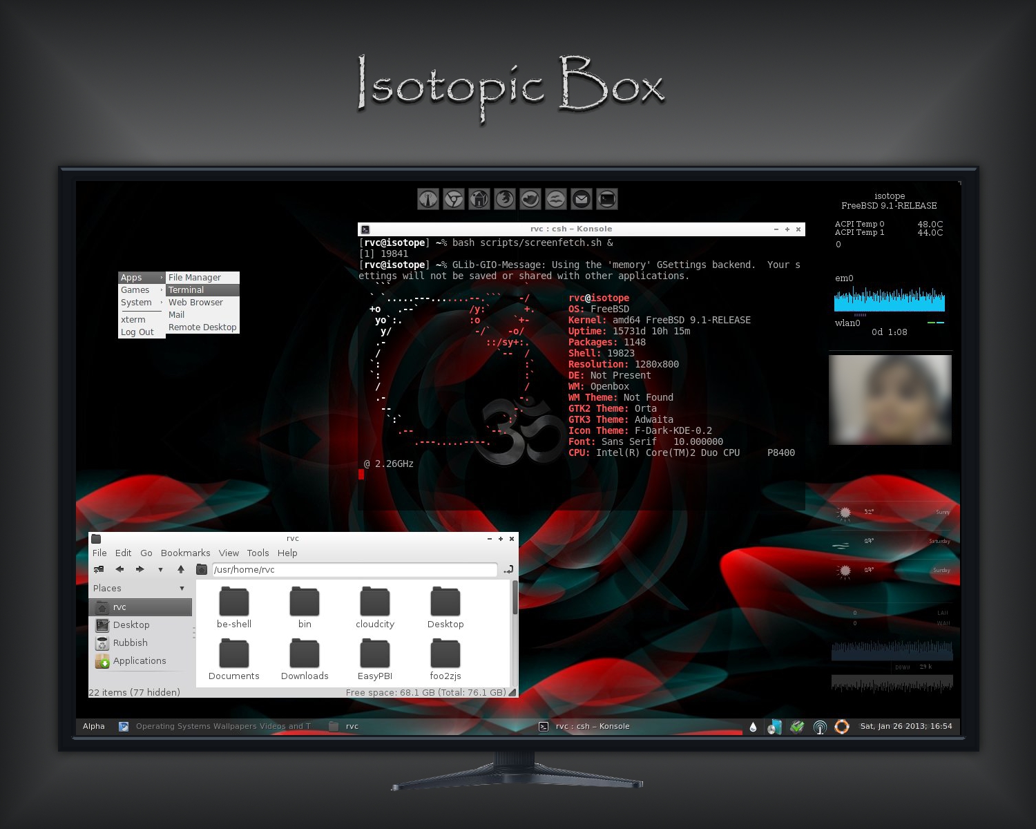 Isotopic Box