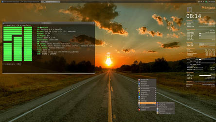 New Year Eve Openbox on Manjaro by rvc-2011