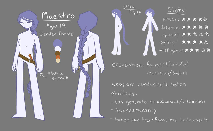 Stickman Ref Maestro (stickman ref) by Daily-Sketch-of-Izzy on DeviantArt