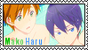 Free! Stamp: MakoHaru 5 by wow1076