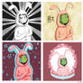 Variations of Beast Boy (in a bunny suit)