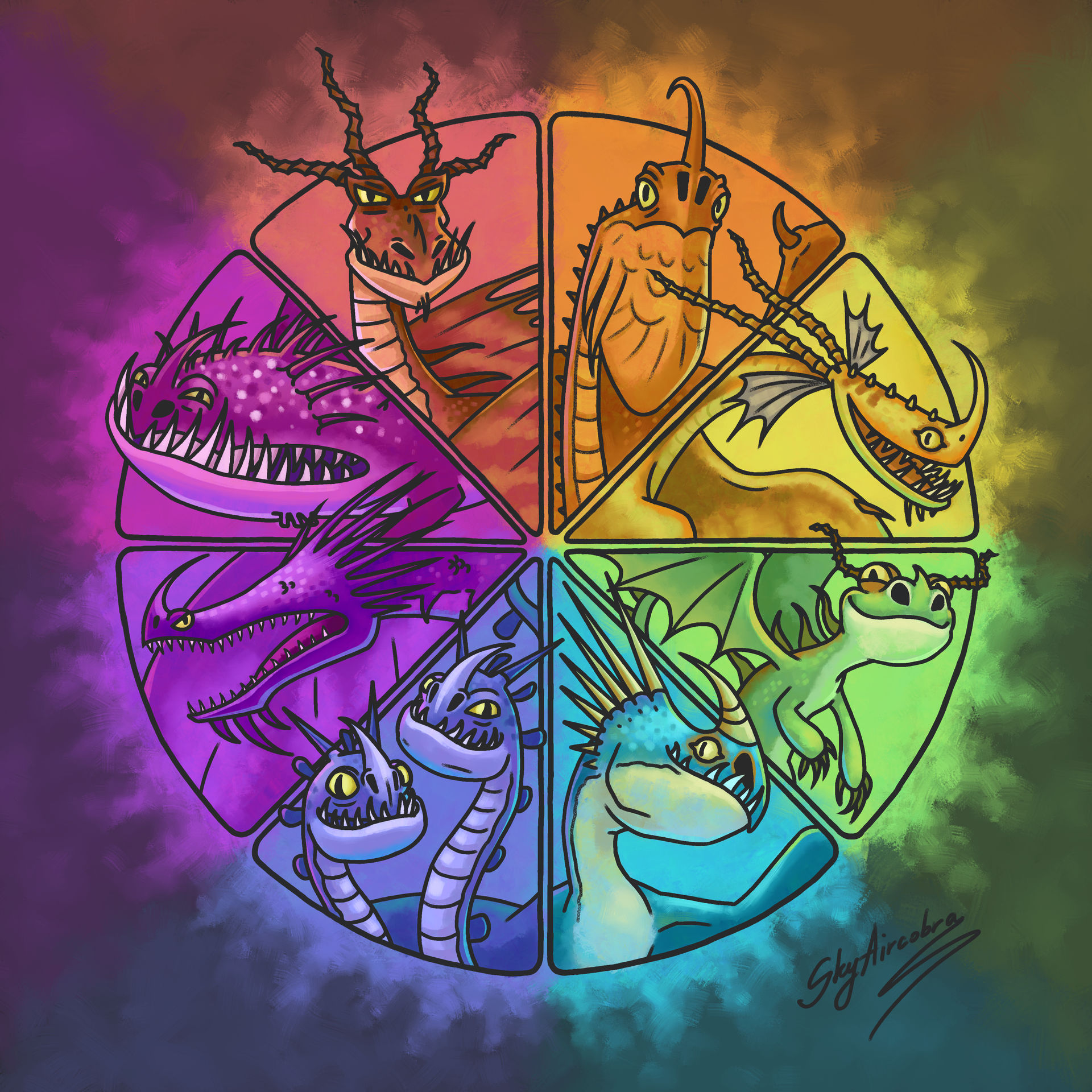 How To Train Your Dragon Colors how-to-train-your-dragon-colors