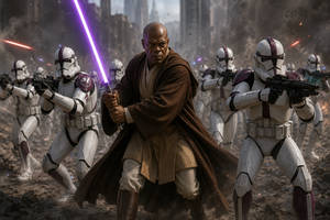 Mace Windu and the 187th Clone Legion - Star Wars