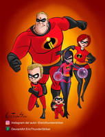 The Incredibles by EricThunderStriker