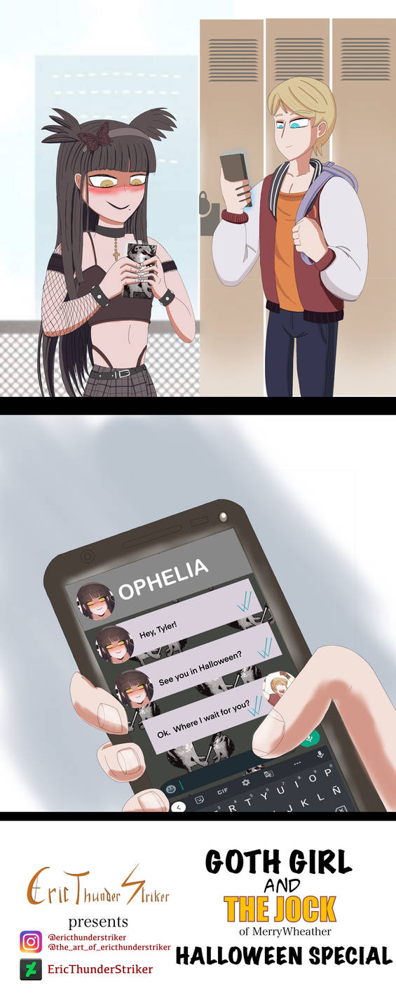 Goth and The Jock Halloween Special 1 by EricThunderStriker on DeviantArt