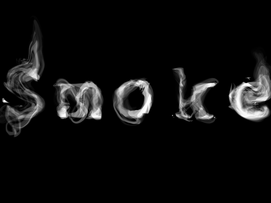 Smoky Typography