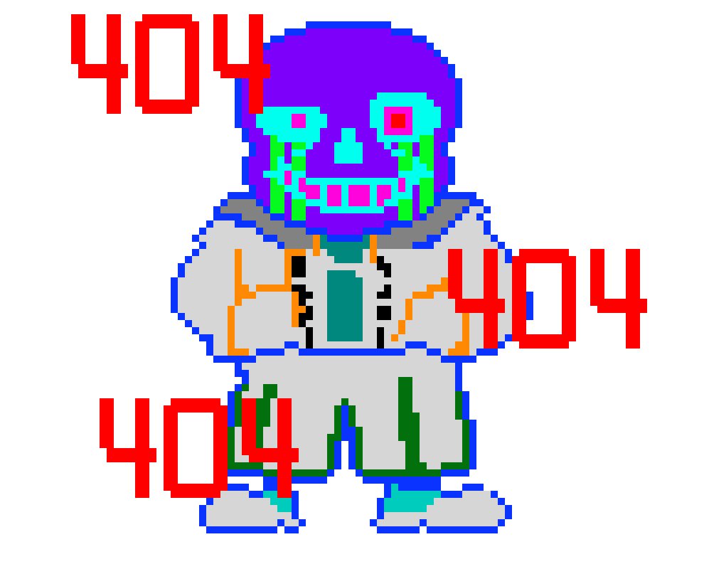 Glitching Wiki!Sans by DzireL on DeviantArt