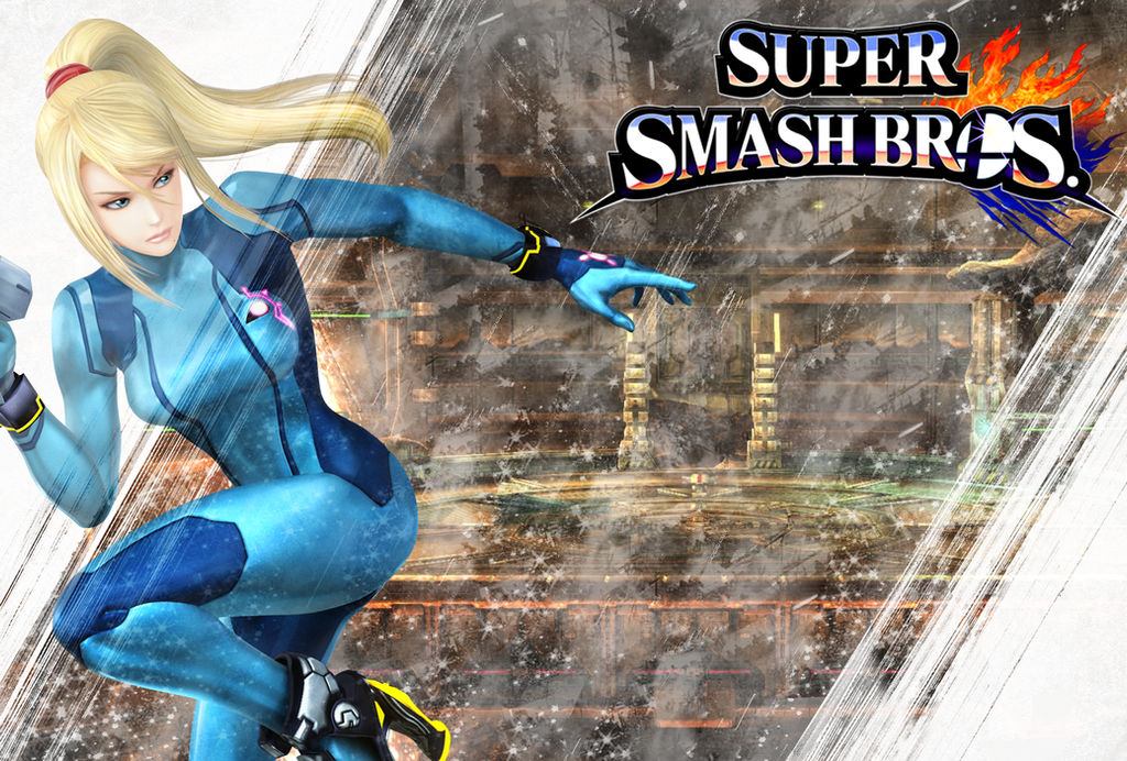 SSB-WiiU-3DS-Custom-ZeroSuitSamus-Wallpaper