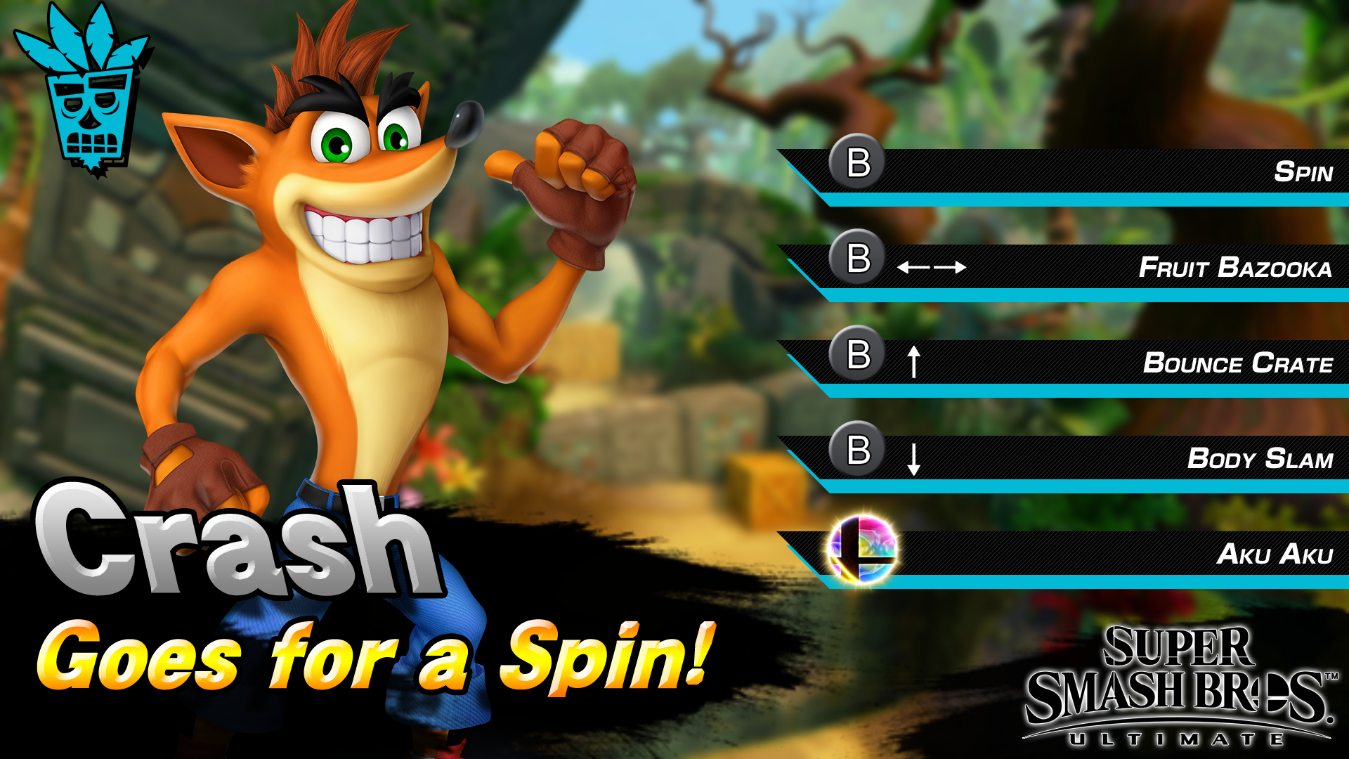 Crash moveset for a Smash bros game : r/crashbandicoot