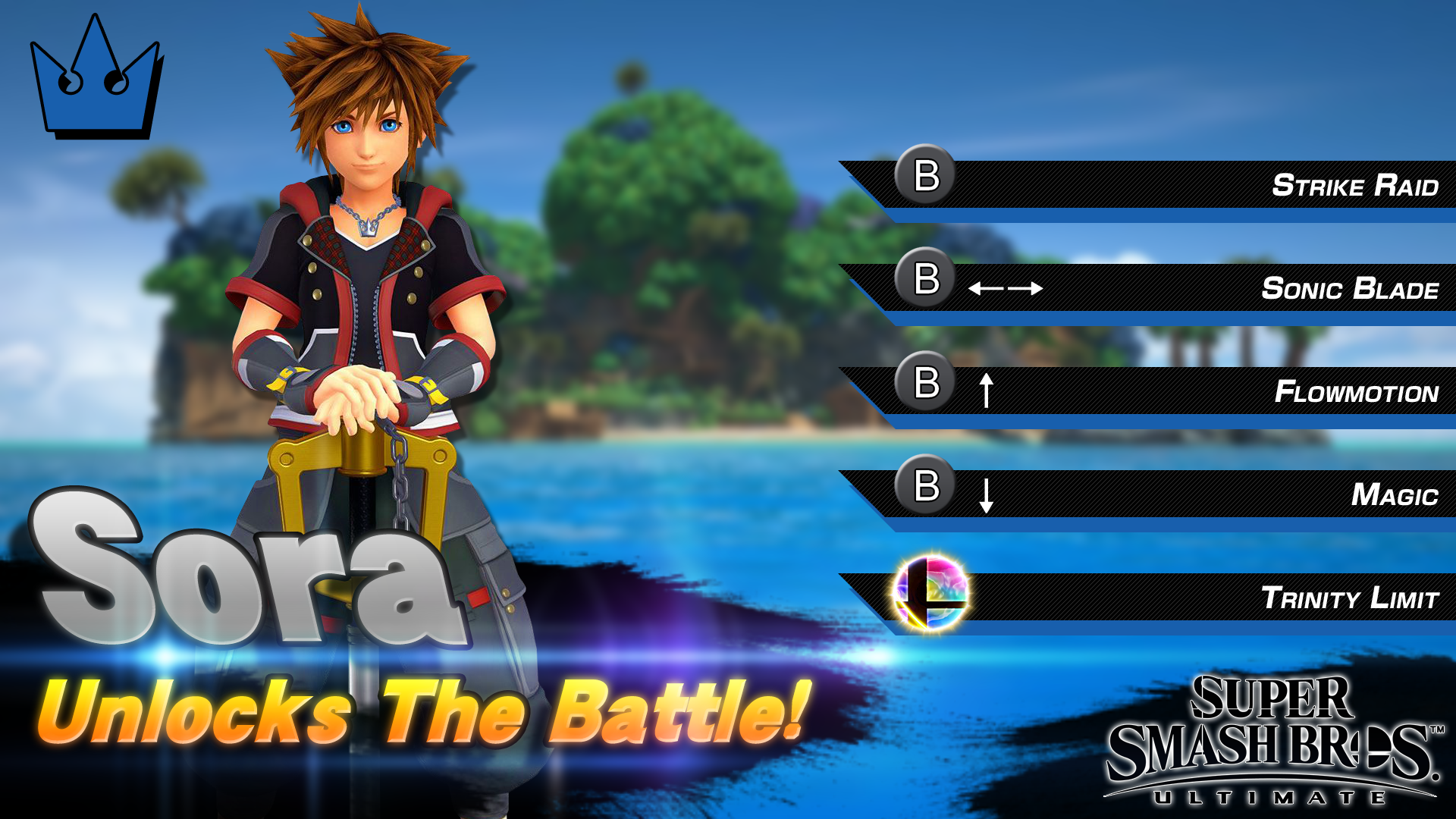 Super Smash Bros. Ultimate: Sora Concept by LivingDeadSuperstar on ...