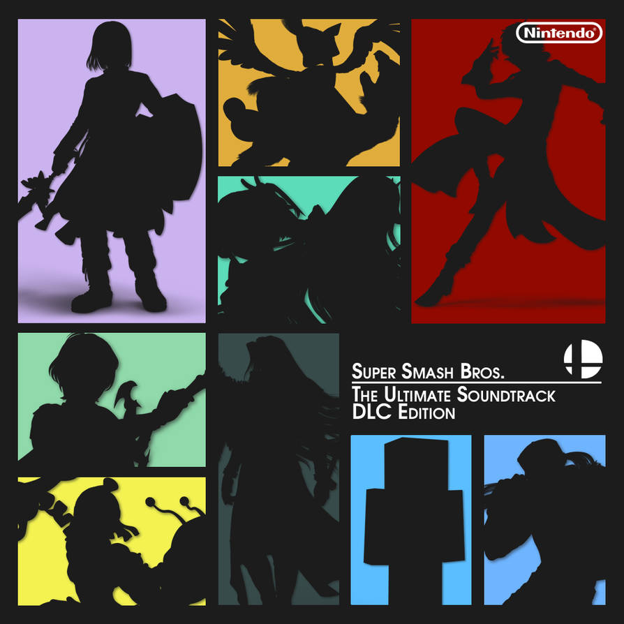 Super Smash Bros. Ultimate Soundtrack DLC CD Cover