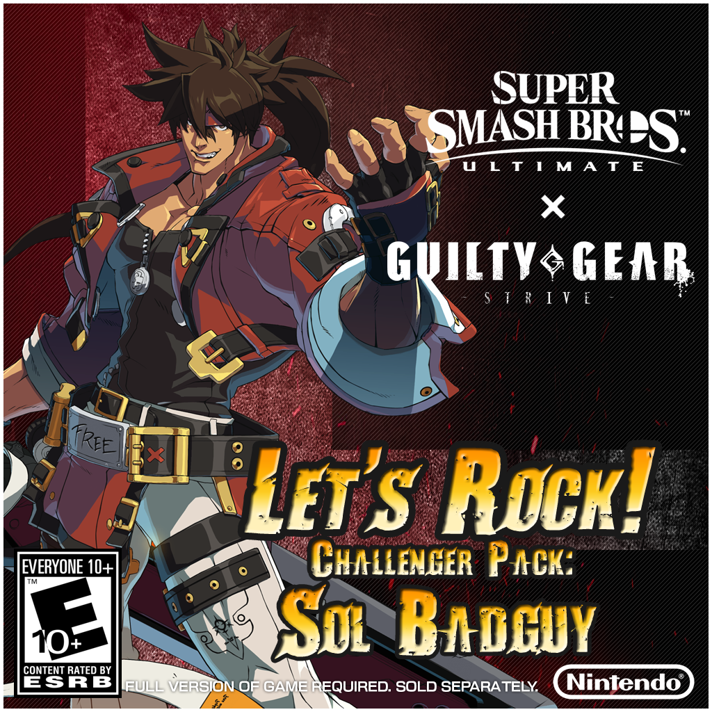 SSBU Challenger Pack: Sol Badguy Concept by LivingDeadSuperstar on ...