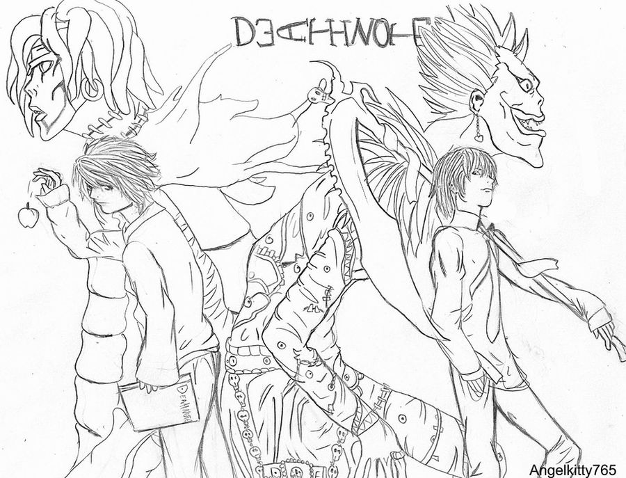 Death Note Collab by Angelkitty765 on DeviantArt