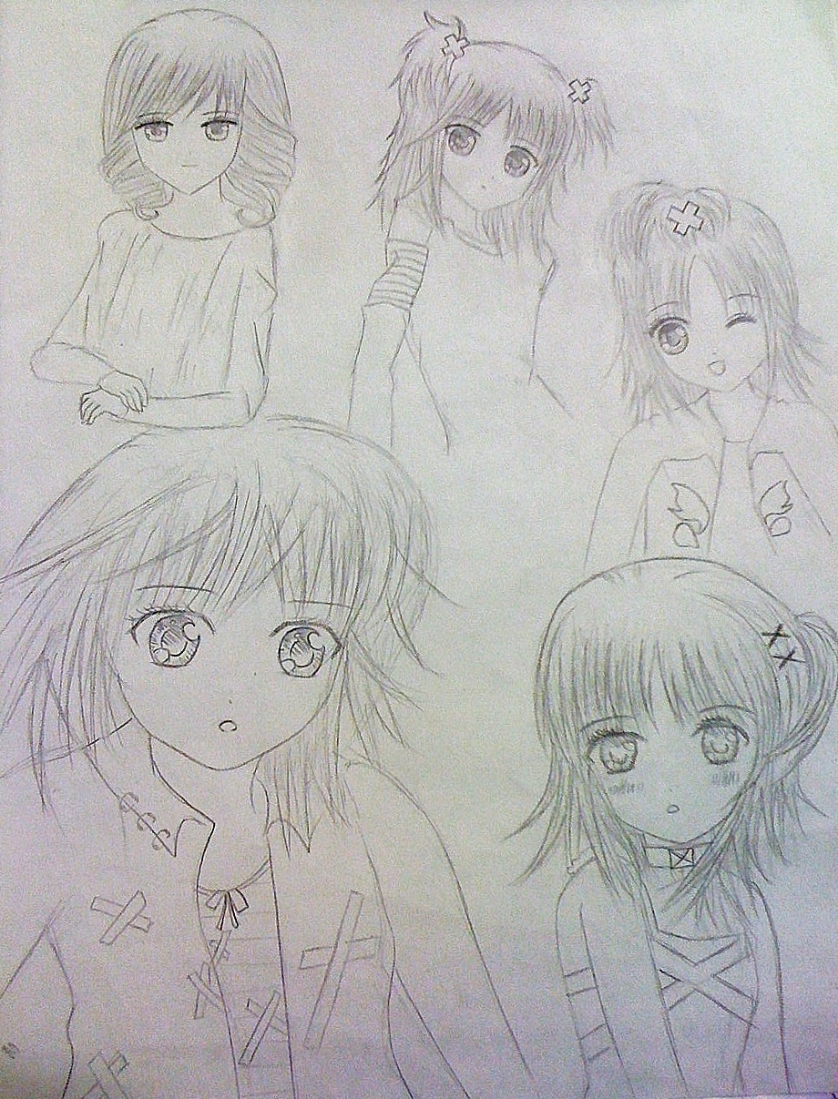 Shugo Chara Sketches