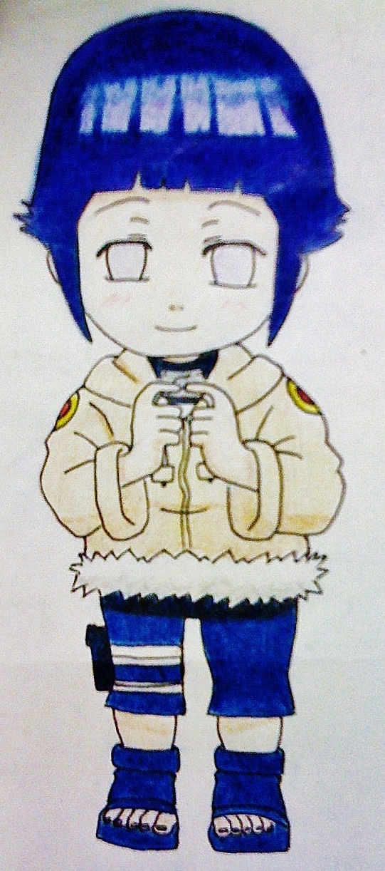 Chibi Hinata (Coloured)