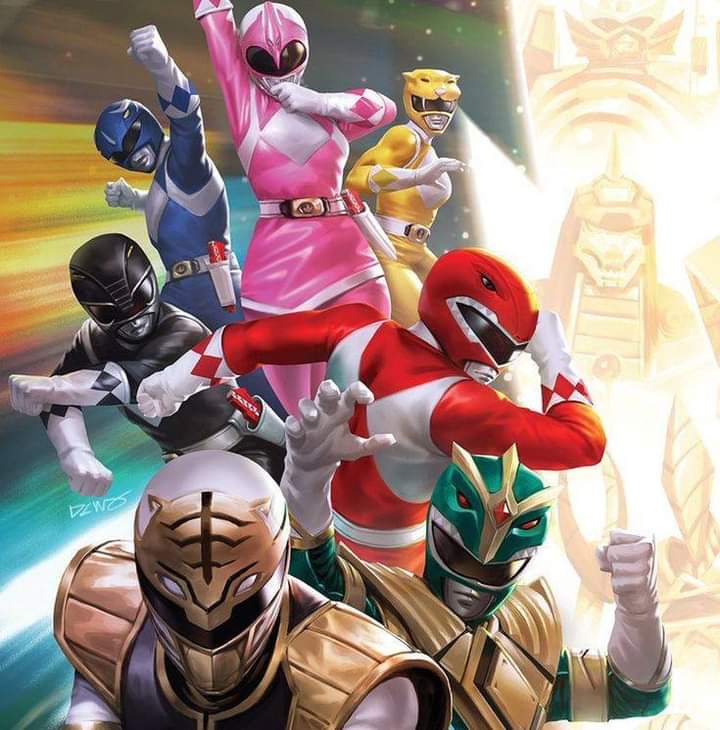 Mighty Morphin power rangers by Mygreenranger01 on DeviantArt