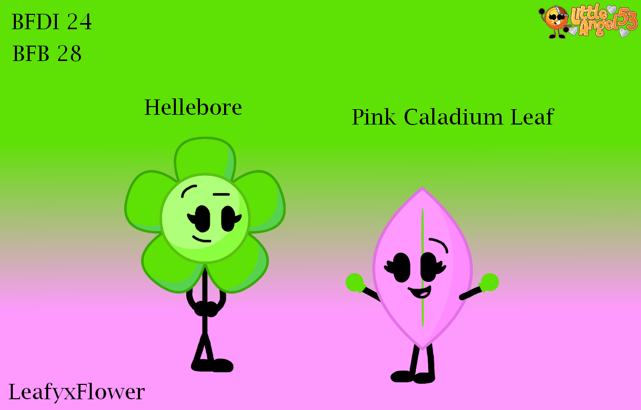 BFDI/BFB B. T. Fanchildren - Flower and Leafy by littleangel53 on ...