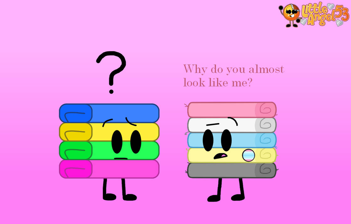 Blanket Stack meets Handtowel Stack by littleangel53 on DeviantArt