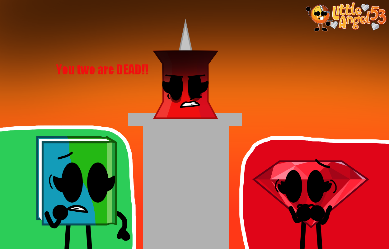 One Rage Bfdi Pin's rage in BFDIA (WARNING: slight SPOILERS) by littleangel53 on ...