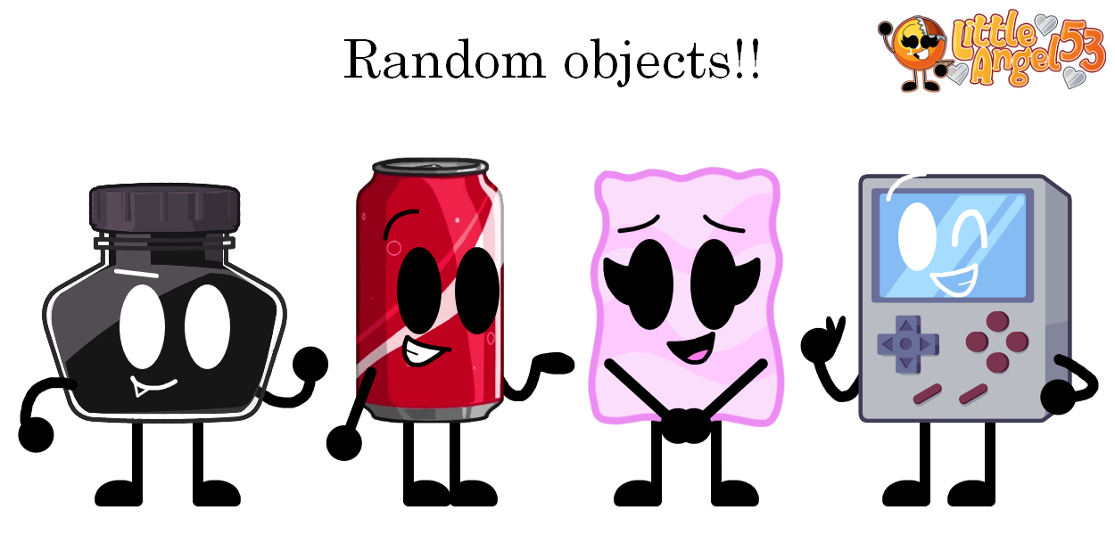 Character From Object Random Random objects! by littleangel53 on DeviantArt