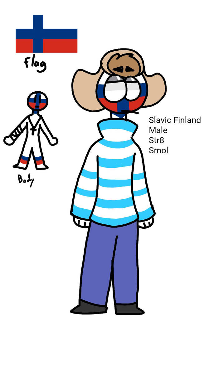 Slavic Finland Countryhumans By Slavicfinland On Deviantart