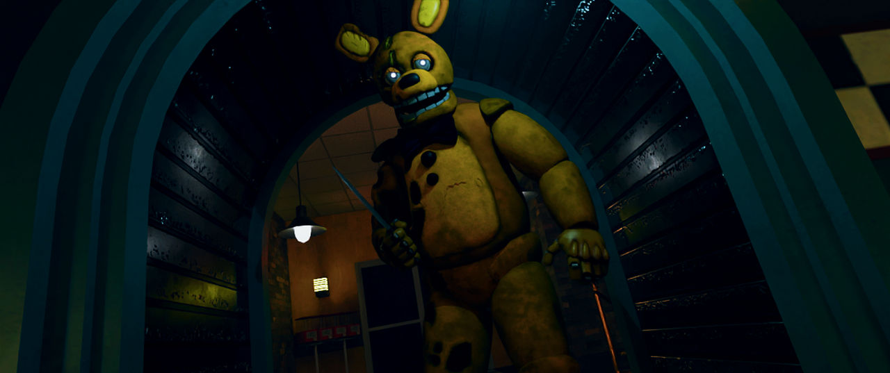 (Fnaf/Blender) The Yellow Rabbit by SnapJackB3D on DeviantArt