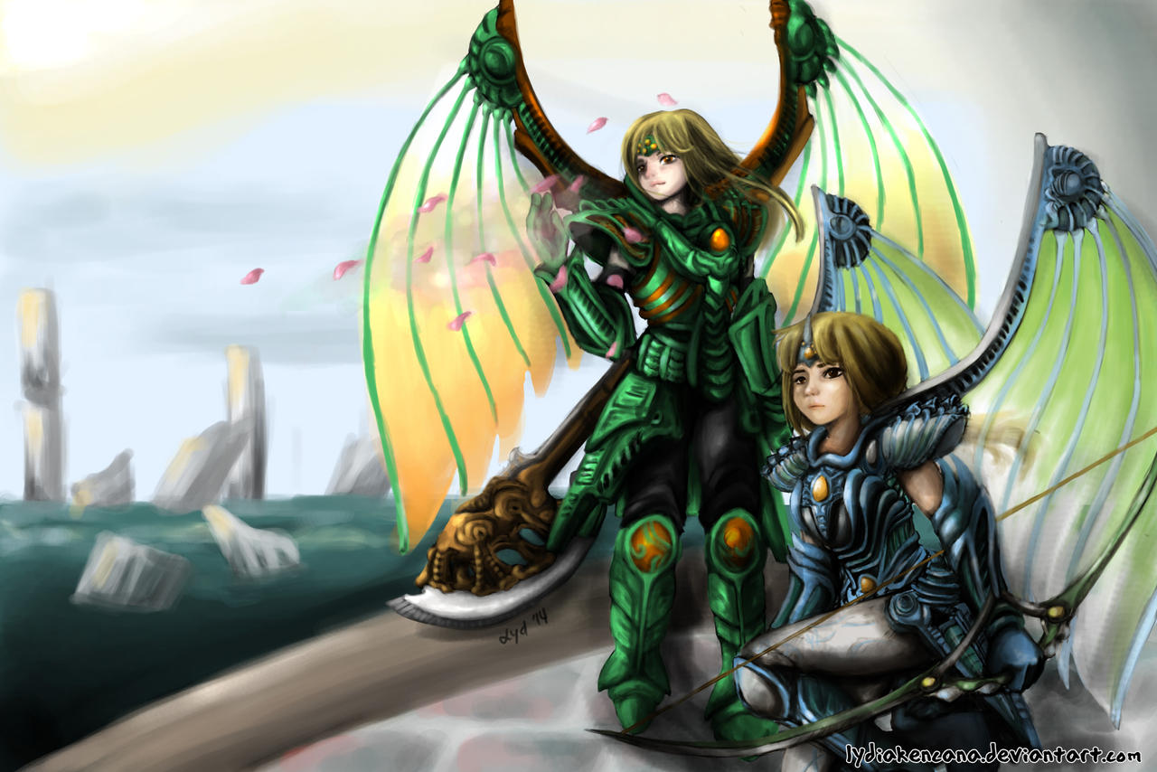 Twin Dragoons By Lydiakenc