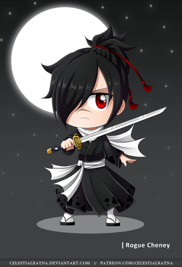 Chibi Twin Samurai Rogue Cheney