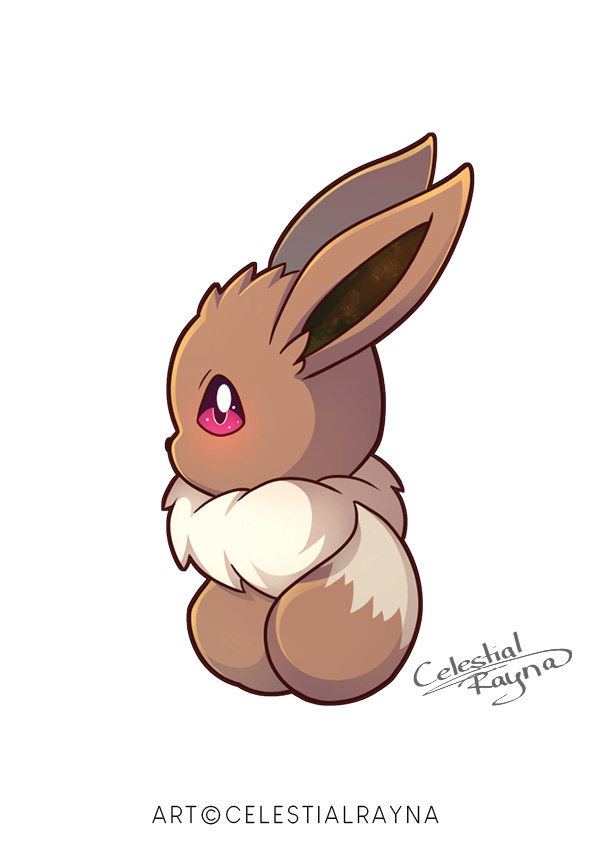 Shiny Eevee by SymbianL on DeviantArt