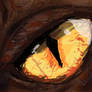 The Eye Of Smaug - Drawing of Smaug's eye