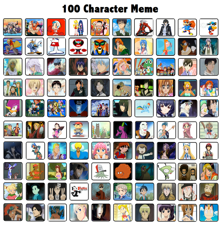 100 character meme