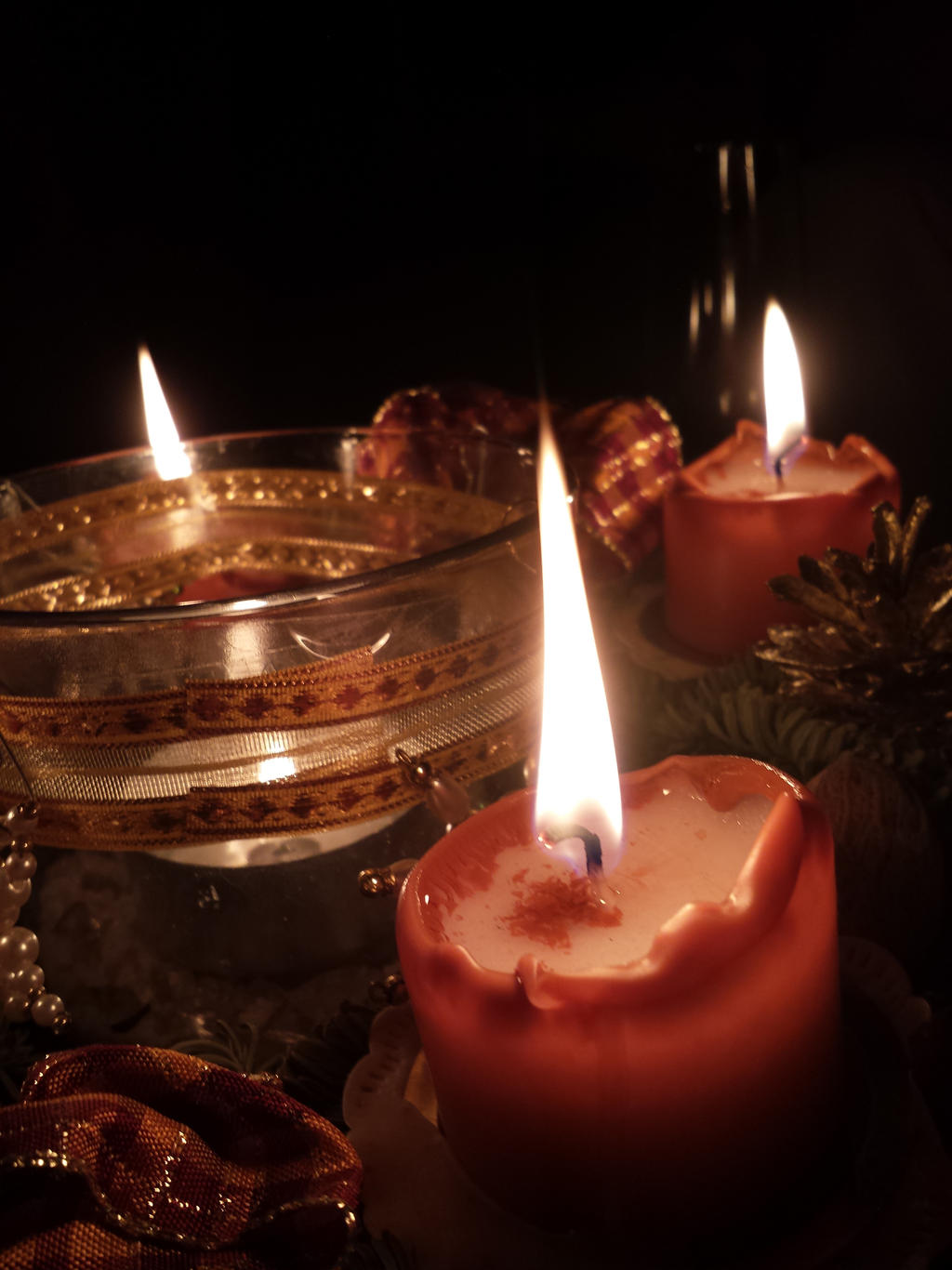 Candlelight on Christmas